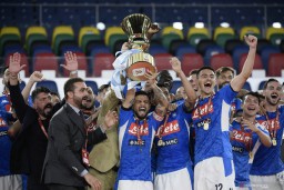 Tekuk Juventus, Napoli Juara Piala Italia
