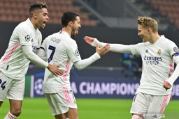 Real Madrid Permak Inter Milan 2-0
