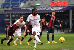 Menang dari Tuan Rumah Bologna, AC Milan masih di Puncak Klasemen