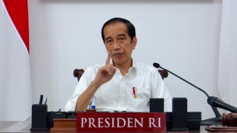 Jokowi Ingatkan Forkopimda Jawa Timur Waspada