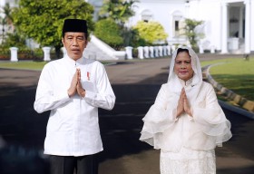 Presiden dan Ibu Negara Ucapkan Selamat Idul Fitri 1442 H