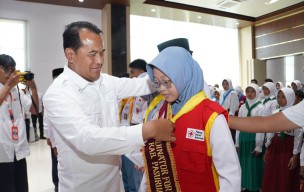 Pengukuhan Pengurus dan Anggota Palang Merah Remaja (PMR) Sekolah/Madrasah se-Kabupaten Pasuruan Periode 2024-2025