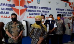Vaksinasi Covid-19 Bagi Imam, Muadzin Dan Marbot  Di Masjid Al- Akbar