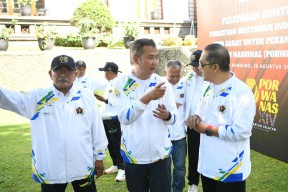 Pj Gubernur Jabar Optimistis Raih Hattrick Juara Umum di PON XXI/2024