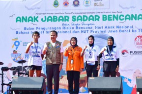 Penjabat Gubernur Jabar Apresiasi Kegiatan Anak Jabar Sadar Bencana
