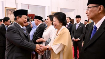 Presiden Prabowo Subianto Lantik Wakil Ketua dan Anggota Dewan Ekonomi Nasional di Istana Negara