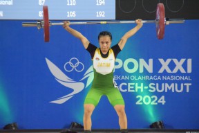 Luluk Diana Triwijaya Sumbang Emas untuk Jawa Timur di PON XXI 2024