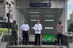 Jokowi: Tempatkan TNI dan Polri di Titik Keramaian