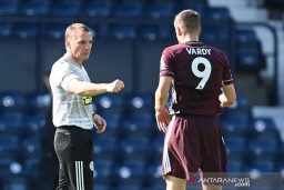 Vardy Cetak Dua Gol Ketika Leicester Bekuk West Brom, 3-0