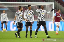 Tekuk West Ham, MU Tembus Empat Besar Liga Premier Inggris