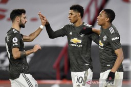 Menang, 3-2 atas Tuan Rumah Sheffield United, MU Jago Tandang