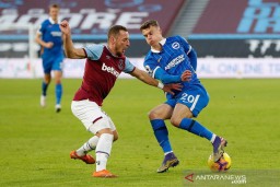 Laga Seru, West Ham Ditahan Tamunya Brighton & Hove Albion