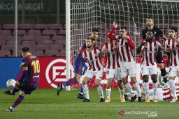 Lionel Messi dan Antoine Griezmann Tuntaskan Revans atas Bilbao