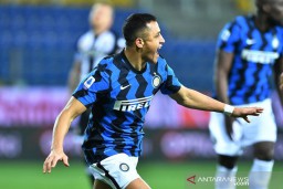 Alexis Sanchez Cetak Dua Gol, Inter Milan Menang, 2-1 dari Parma