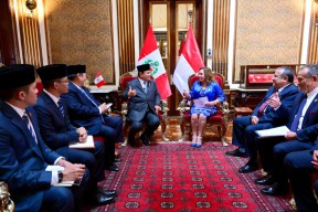 Presiden Prabowo Pererat Hubungan Indonesia-Peru dalam Kunjungan Resmi ke Lima