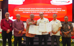 Optimalkan Recovery Asset, Bank Jatim Jalin Sinergi dengan DJKN Jawa Timur
