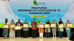 Indonesia City Expo 2025 Resmi Ditutup, Surabaya Torehkan Prestasi Ganda