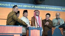Presiden Prabowo Resmikan Terminal Khusus Haji dan Umrah di Bandara Soekarno-Hatta