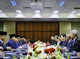 Prabowo dan PM Lawrence Wong Gelar Leaders’ Retreat di Singapura