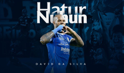 Legenda Bernama David da Silva, Mengakhiri Kisah Emas di Persib Bandung