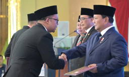 Presiden Prabowo Kukuhkan 1.451 Hakim MA, Tegaskan Peran Hakim sebagai Benteng Terakhir Keadilan