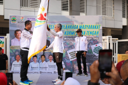 Membudayakan Sehat, Menyatukan Daerah: KORMI Jateng Berangkatkan 869 Peserta ke Fornas VIII di NTB