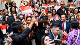 Lawatan Perdana Presiden Prabowo ke Eropa Dimulai dari Brussel, Disambut Hangat Diaspora dan Pejabat Belgia