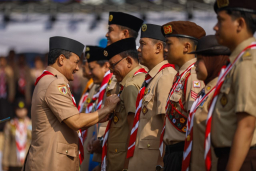 Pramuka Jateng Kobarkan Semangat Kolaborasi di Raimuna Daerah XIII