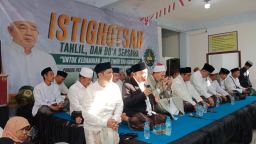 Ribuan Santri Gelar Istighosah Kubro di Surabaya, Doakan Kedamaian Jawa Timur dan Indonesia