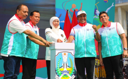 Festival Jatim Sportiv Haornas XLII 2025 Pecahkan Rekor MURI, Gairahkan Semangat Prestasi dan Kebersamaan