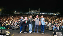 Ribuan Warga Padati Go Fun, Denny Caknan Guncang Panggung HJB ke-348 Bojonegoro