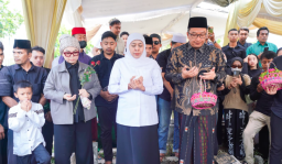Naufal Takdir Al Bari Berpulang, Gubernur Khofifah Iringi Kepergian Sang Pesenam Muda Berprestasi