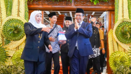 Dari Gedung DPRD Jatim, Khofifah Kumandangkan Semangat “Jatim Tangguh”