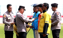 Kapolri Ajak Komunitas Ojol Jogo Jawa Timur, Sinergi Polri dan Roda Ekonomi Kerakyatan