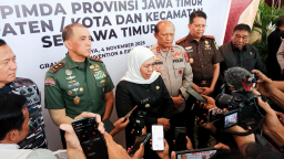Khofifah dan Wamendagri Kompak di Surabaya: Aktifkan Siskamling, Perangi Narkoba, dan Perkuat Ketahanan Pangan