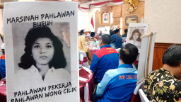 Pemprov Jatim Gelar Tasyakuran untuk Marsinah, Sang Buruh yang Kini Resmi Jadi Pahlawan Nasional