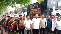 Gerindra Jatim Galang Rp805 Juta untuk Korban Banjir Sumatera, Tujuh Truk Bantuan Diberangkatkan
