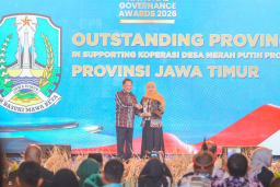 Jatim Sabet Penghargaan Nasional, Koperasi Desa Jadi Motor Ekonomi Rakyat