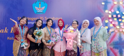 Jejak Karya Menggapai Asa, SMPN 35 Surabaya Lepas 323 Siswa Kelas IX dengan Kelulusan 100 Persen