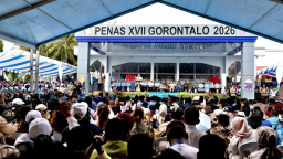 Prabowo Hadiri PENAS XVII di Gorontalo, Tegaskan Komitmen Perkuat Swasembada Pangan