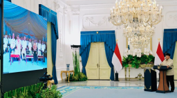 Groundbreaking LNG Abadi Masela Dimulai, Prabowo: Tonggak Kemandirian Energi Indonesia