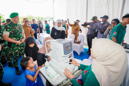 Khofifah-Pangdam Resmikan Karya Bakti TNI di Madura, Fokus Percepat Pembangunan dan Kesejahteraan