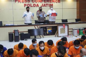 Sepanjang Tahun 2022 Sindikat Judi Online Dibongkar Polda Jatim