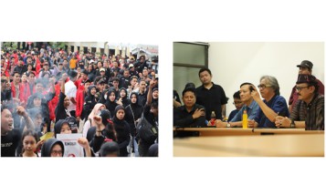 GemasD Gelar Aksi Damai di Untag Surabaya, Serukan Demokrasi Yang Bersih