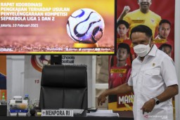 Menpora: Suporter Diminta Mentaati Komitmen untuk Mendukung dari Rumah