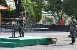 Danrem Tipe A 084 BJ Pimpin Apel Gelar Pam VVIP RI 1