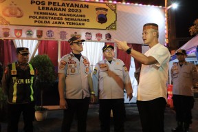 Pantau Arus Mudik, Ganjar : Koordinasi dan Manajemen Berjalan Lancar