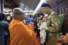 Halalbihalal Ganjar di Kantor Gubernur Dihadiri ASN, Kepala Daerah, dan Tokoh Lintas Agama