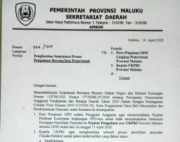 Paket Proyek di Pemprov Maluku Diduga Dilelang Diam-Diam