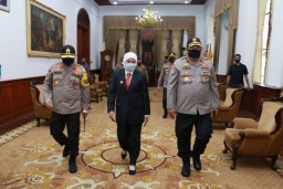 Khofifah: Selamat Datang di Bumi Mojopahit Irjen Fadil